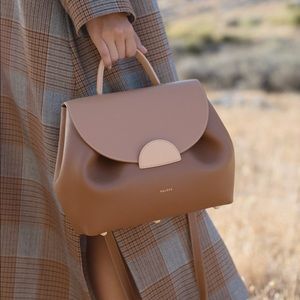 Polène Tan Two Tone Numéro Un Purse
